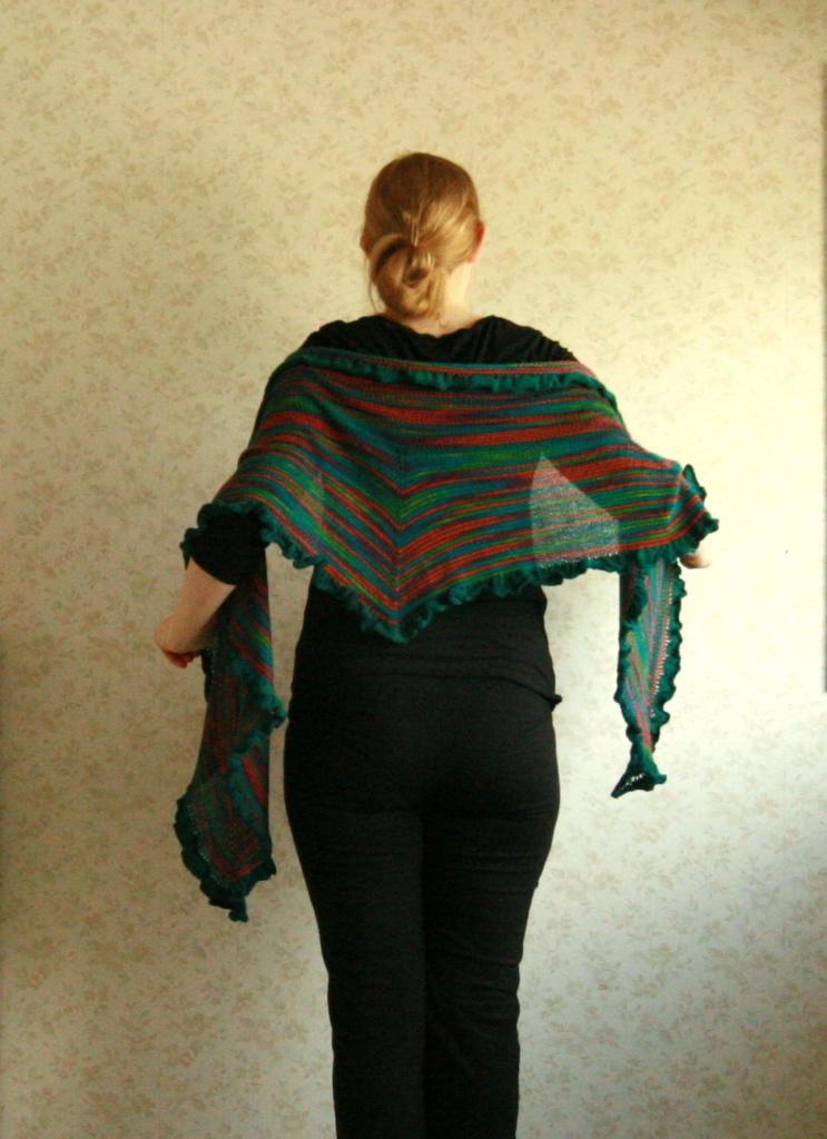 Crayon Play shawl