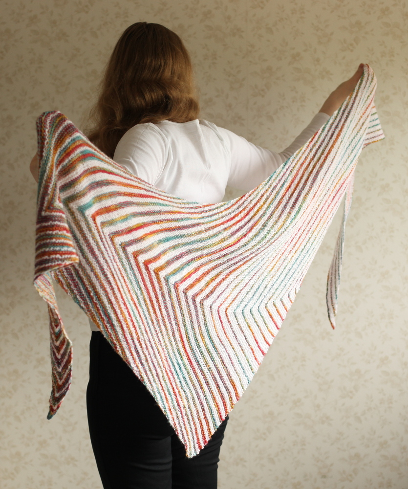 Masala shawl spread out