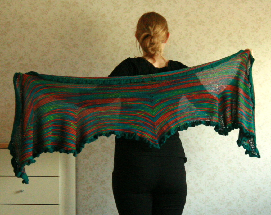 Crayon Play shawl